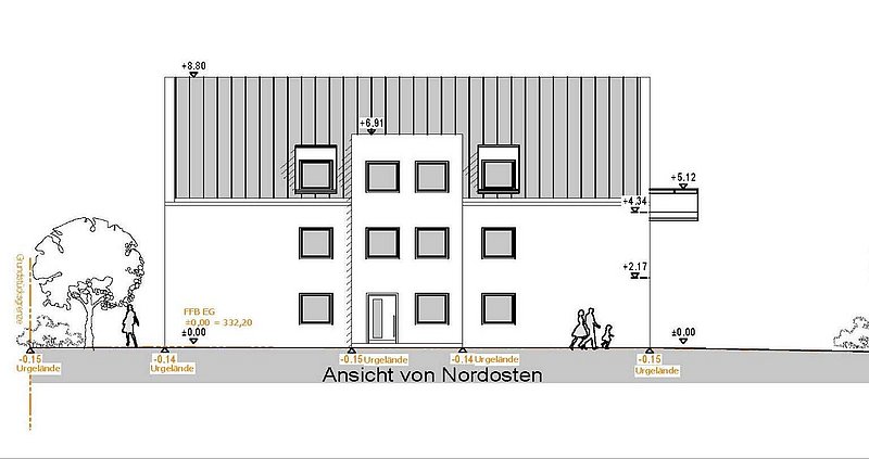 Plan-08-AUFTEILUNG-01-Nord-Ost Ansicht