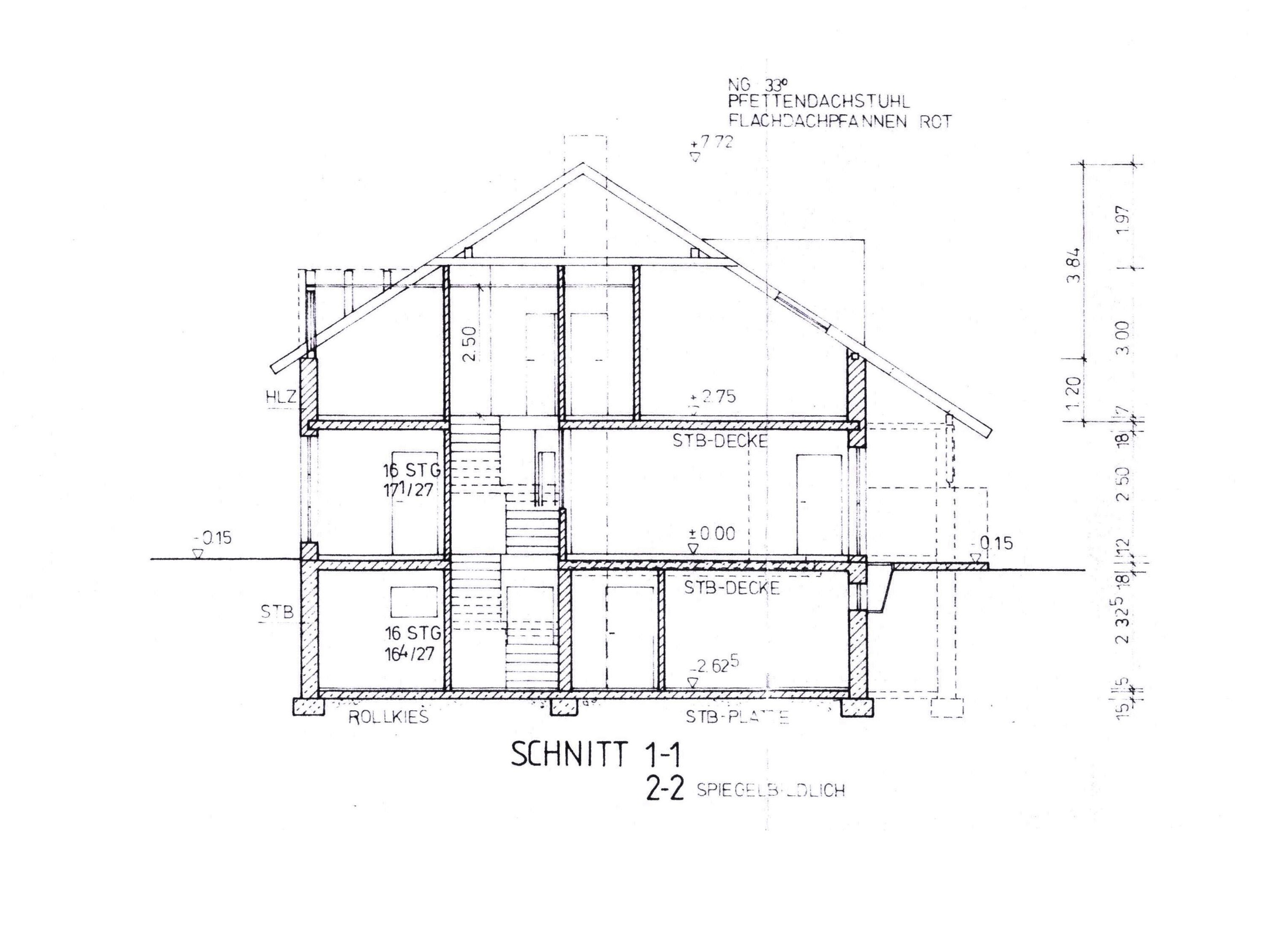 Schnitt 1-1